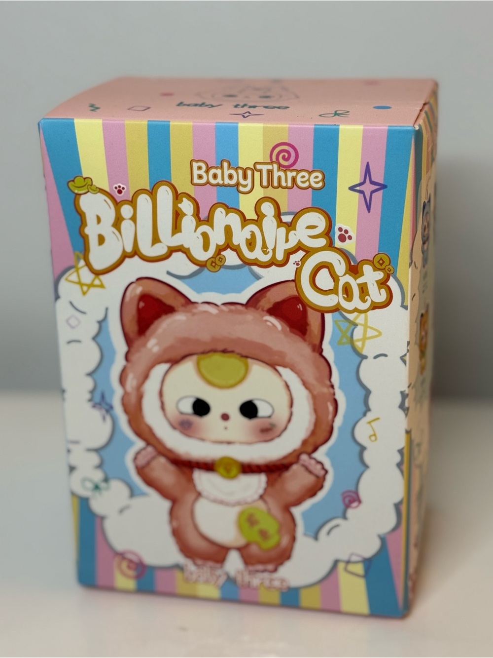 Baby Three Billionaire Cat  Box -Blind Box!